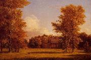 Thomas Cole Van Rensselaer Manor House oil painting